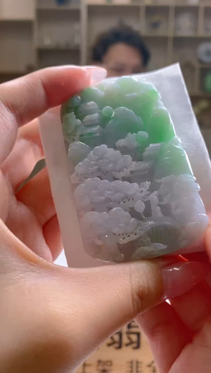 【闪购商品】定制翡翠未镶嵌SW毛货定制LYJ00068