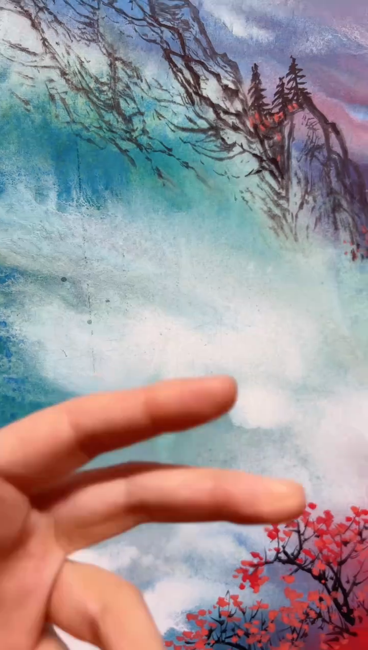 国画秦燕格国画手绘作品Y5