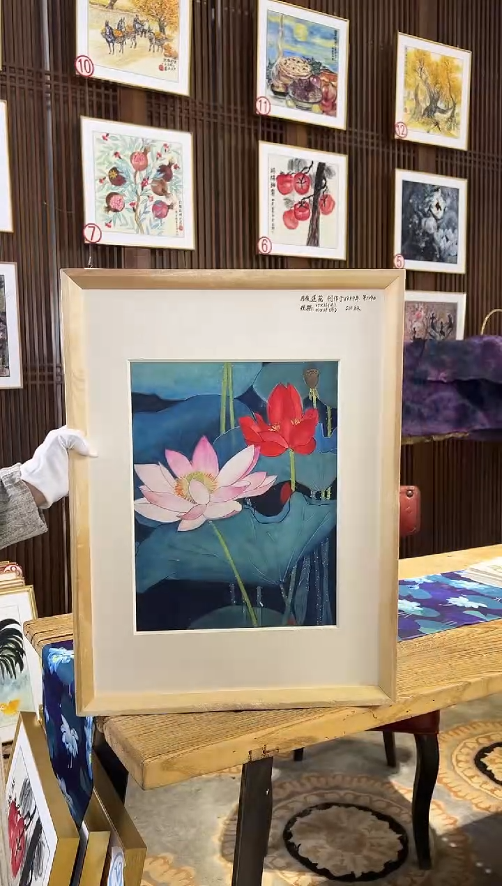 版画耿玉琨名章限量版画S