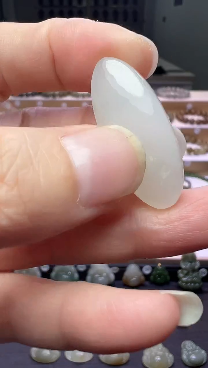 颈饰未镶嵌和田玉148号链接卡33*14*5mm