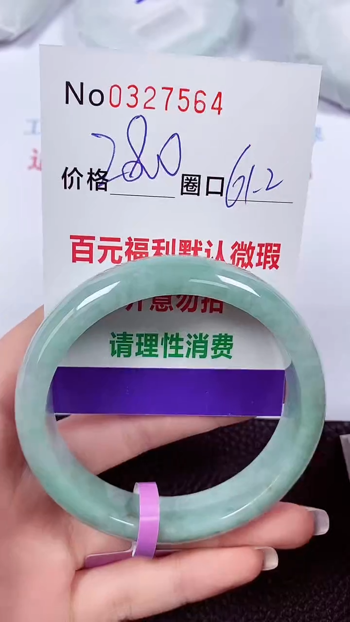 【闪购商品】翡翠手镯未镶嵌00327564