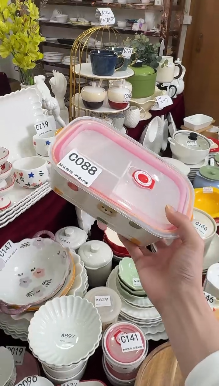 摆件陶C088   库存微瑕陶瓷餐具
