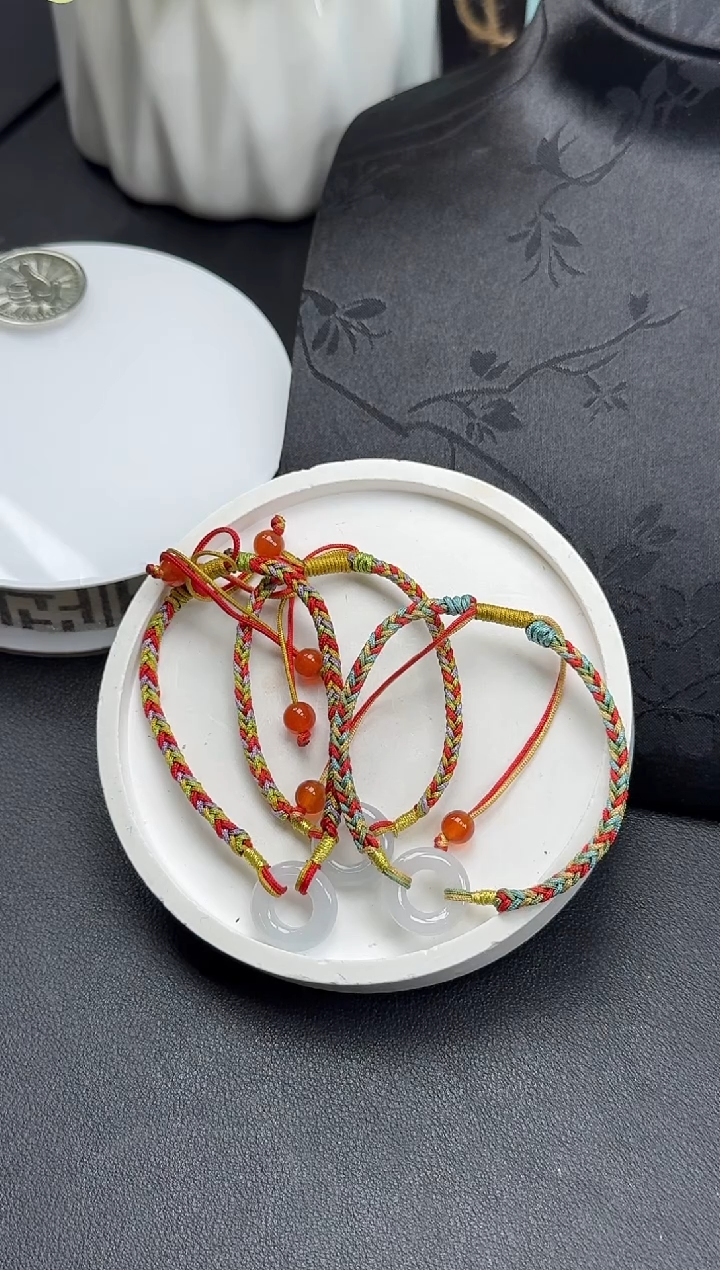 【闪购商品】翡翠手绳未镶嵌YM435 手绳多样性发一