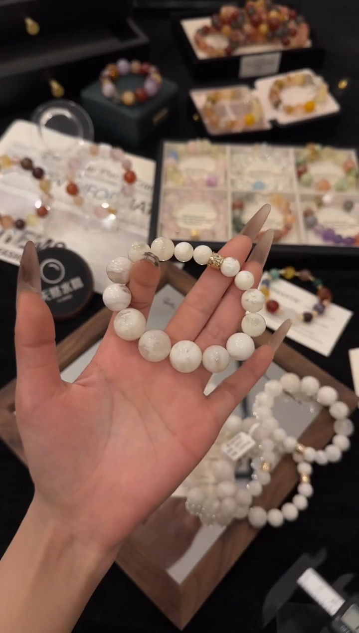 合金手链水晶雪花幽灵x3012