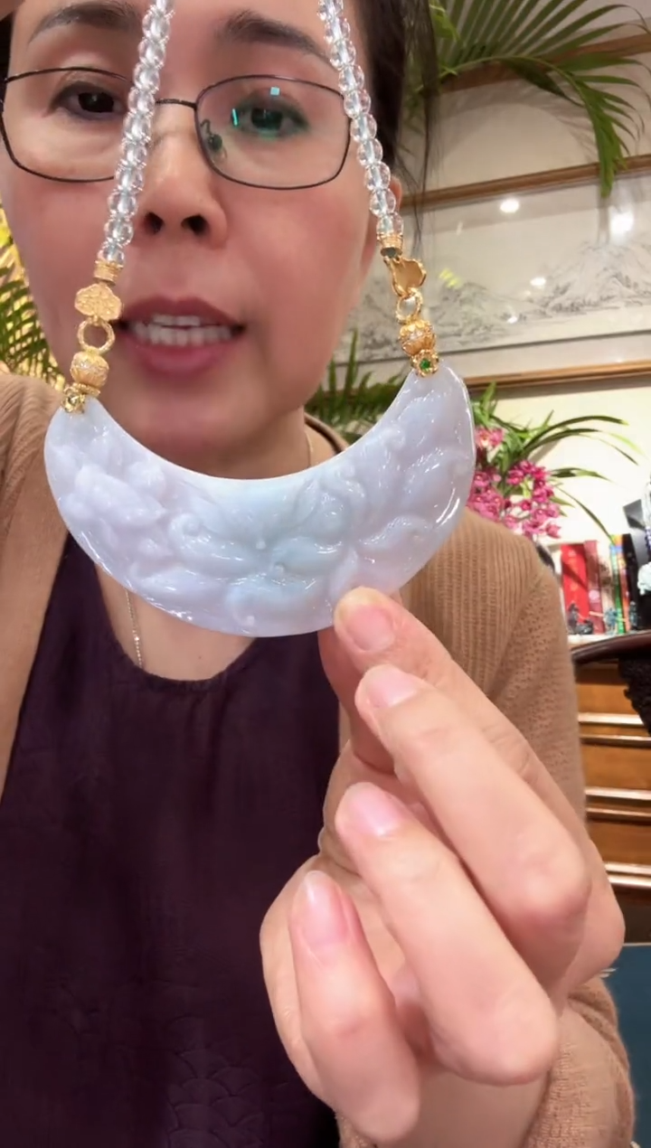 【闪购商品】翡翠颈饰未镶嵌国风