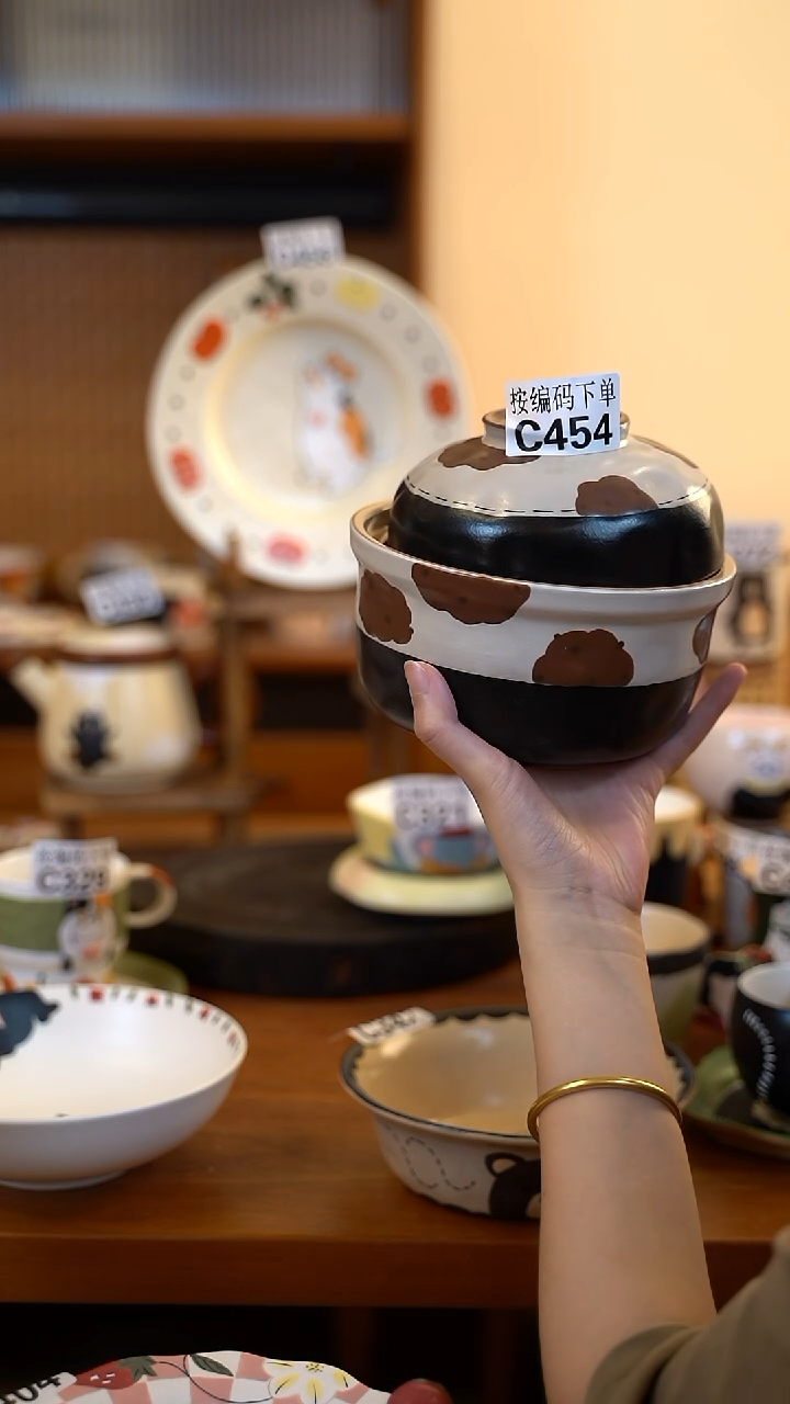 其他C454 阿满屋手工手作陶瓷 