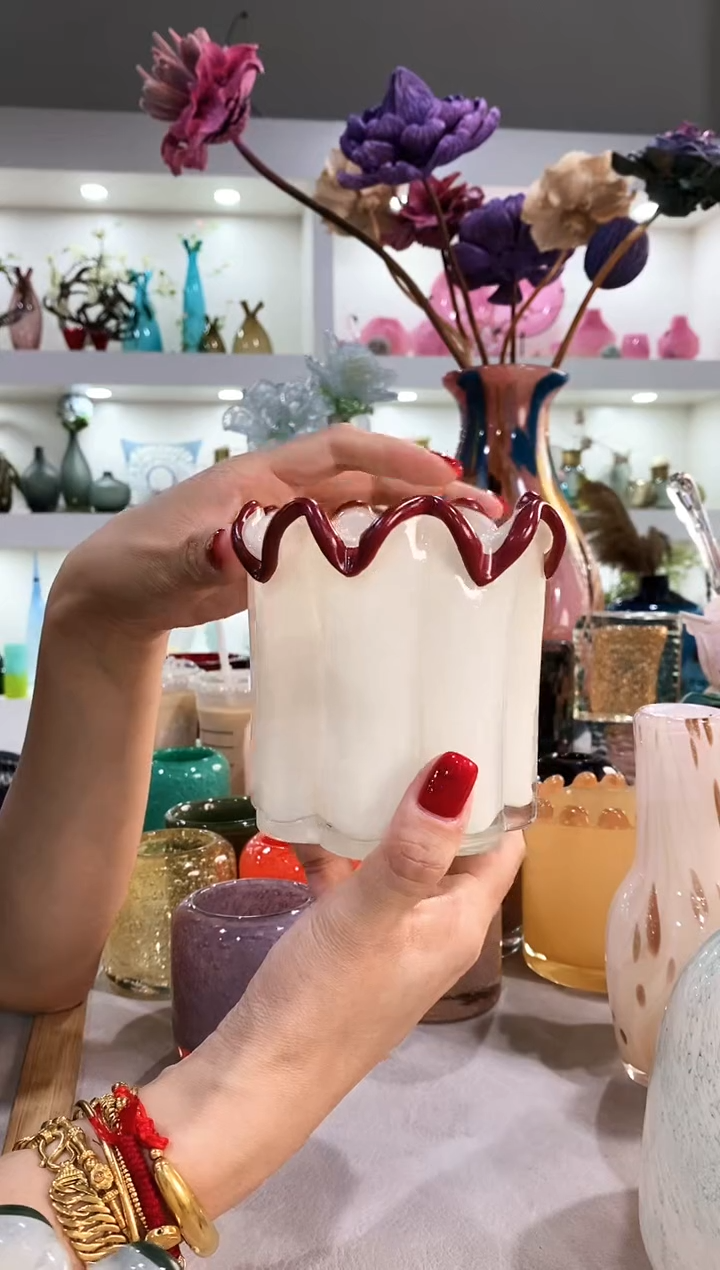 慕忆家手作琉璃花瓶