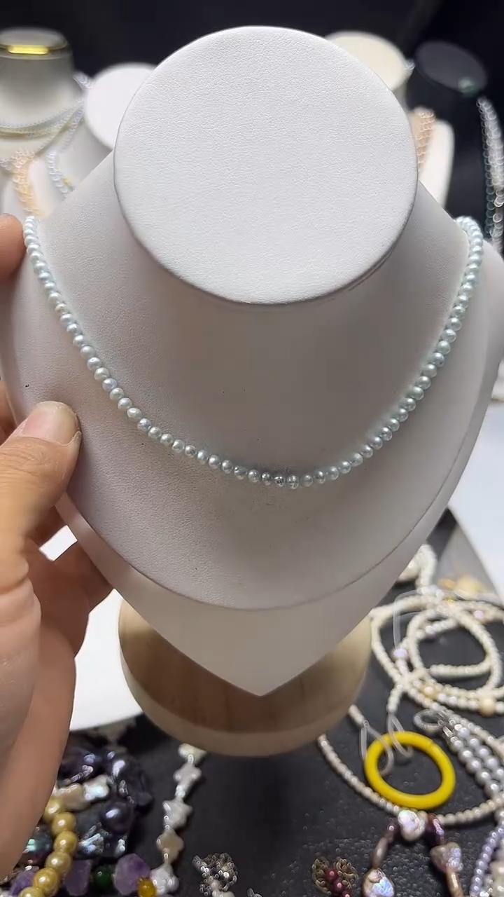 颈饰未镶嵌淡水珍珠多人