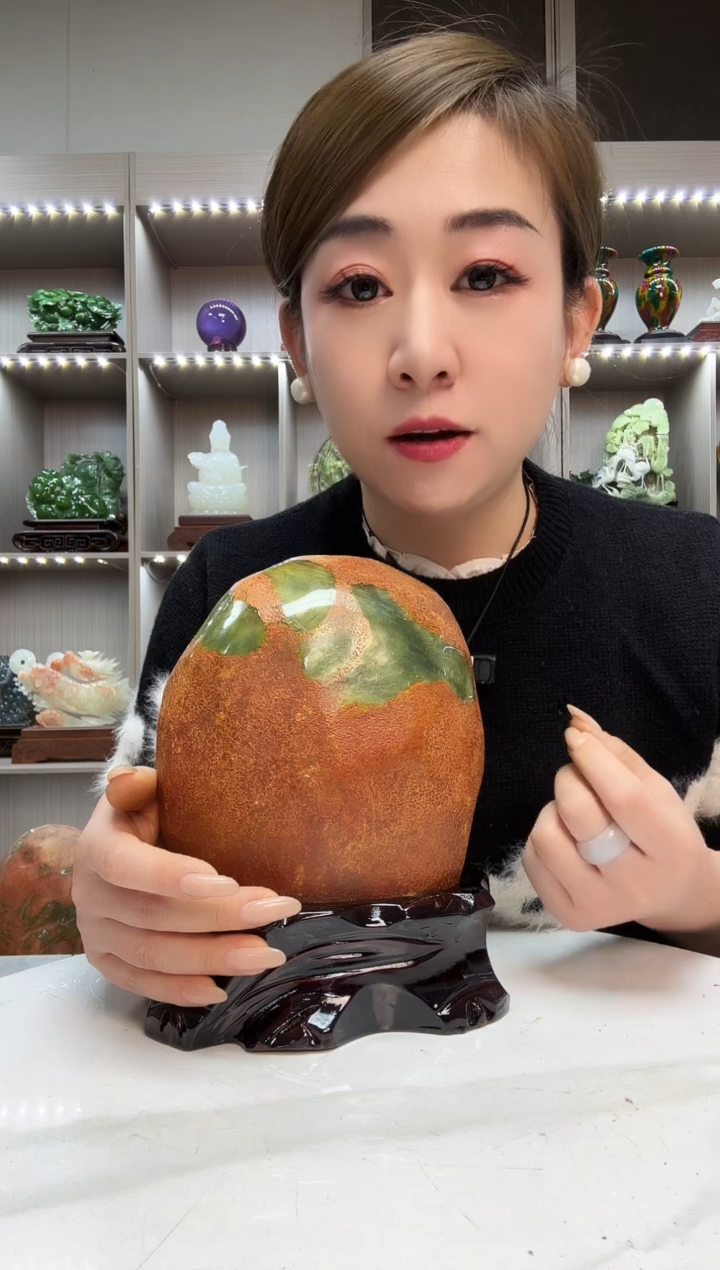 石材天然石材家居摆件办公室客厅玄关高档摆件