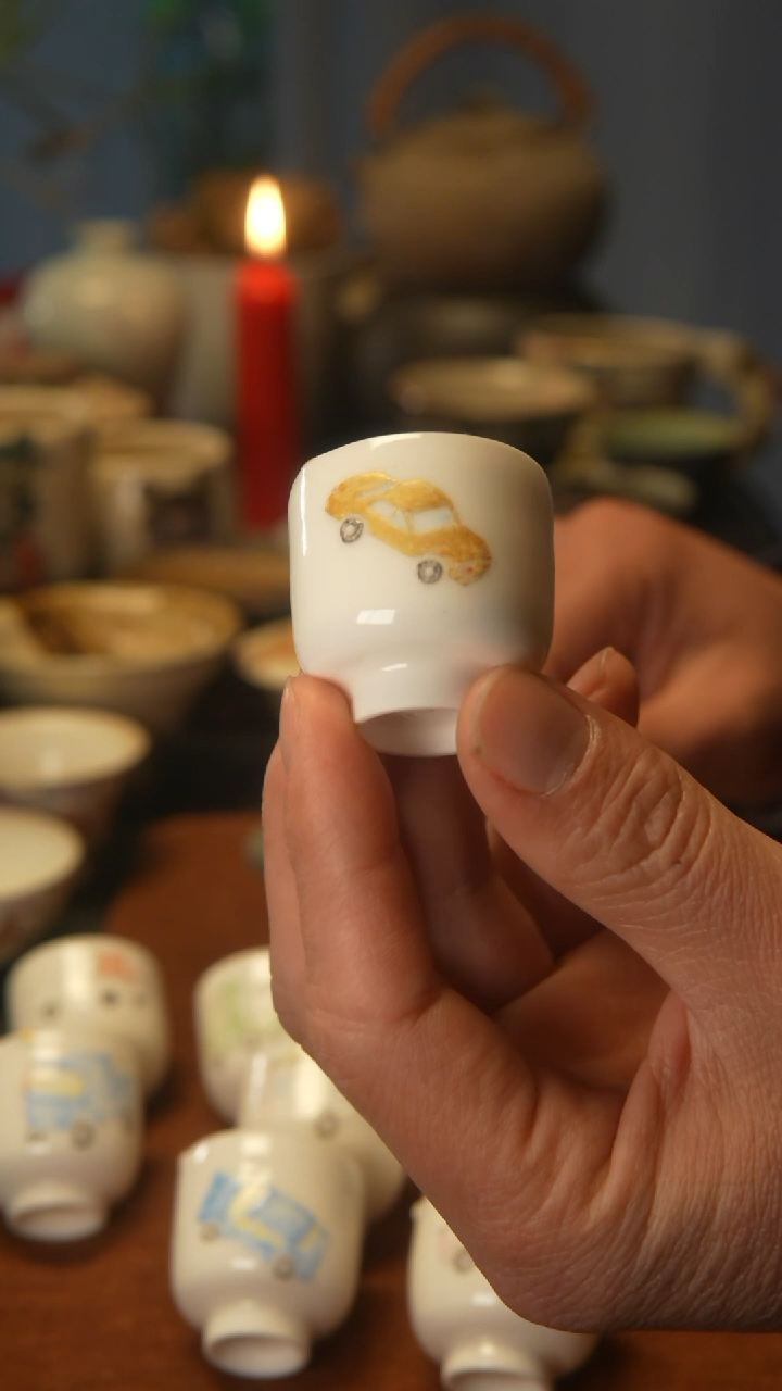 【闪购商品】毛了老师限量创作小汽车主人杯