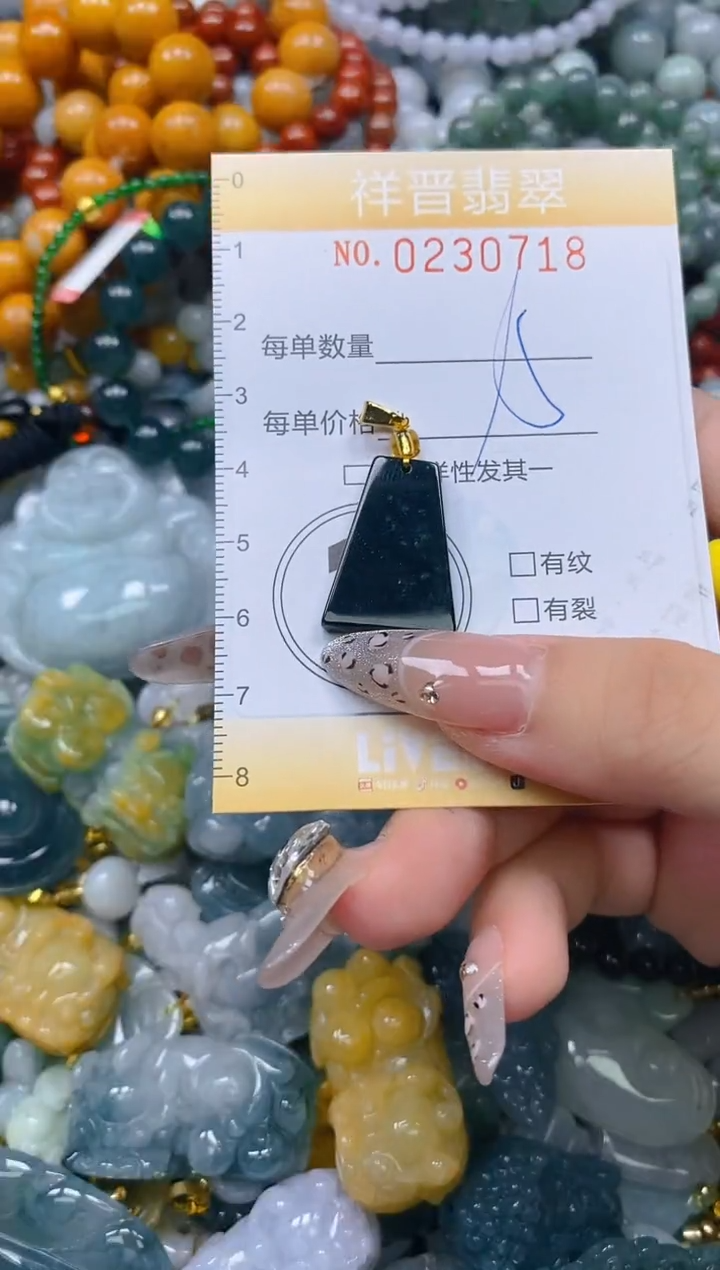 颈饰未镶嵌翡翠闪购0230718多样性发其一