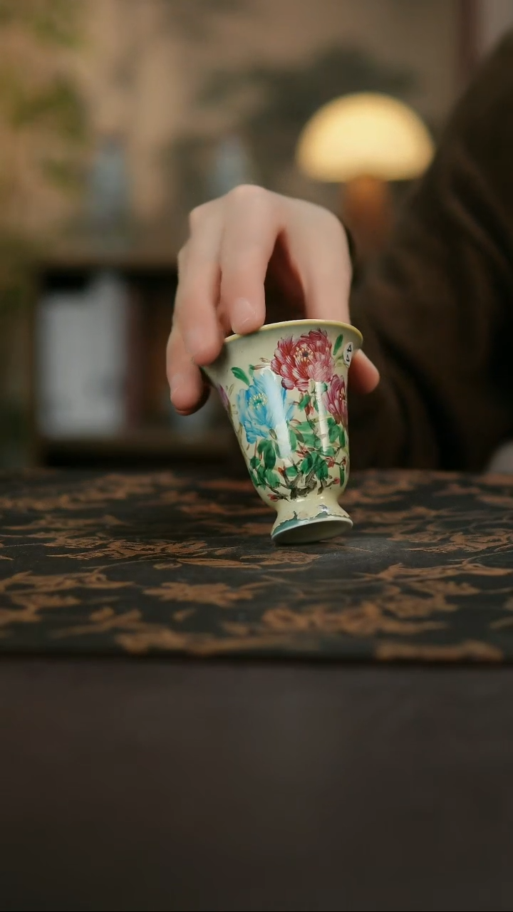 景德镇陶瓷杯碗柴烧多人