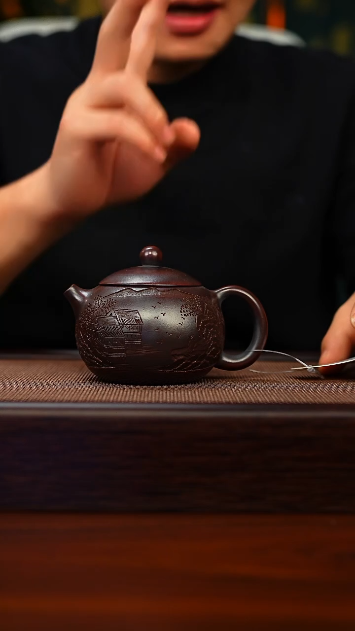 茶壶紫砂原矿紫砂手工茶壶