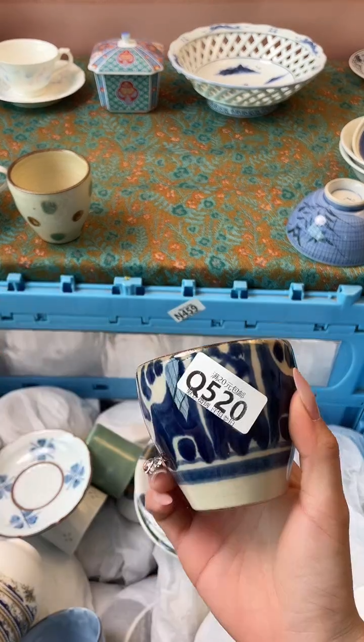 瓷片大*子瓷器瓷器Q520