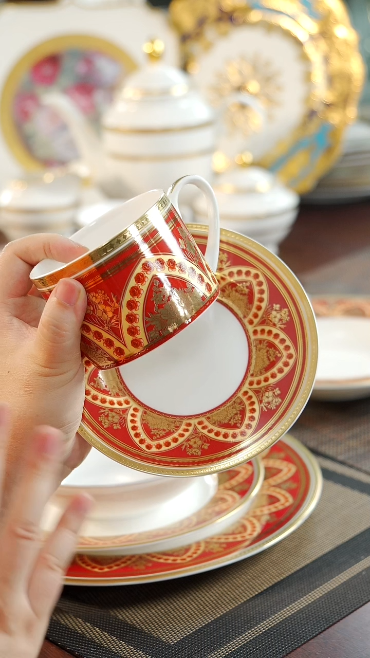 【闪购商品】瓷片咖啡杯碟  福利价