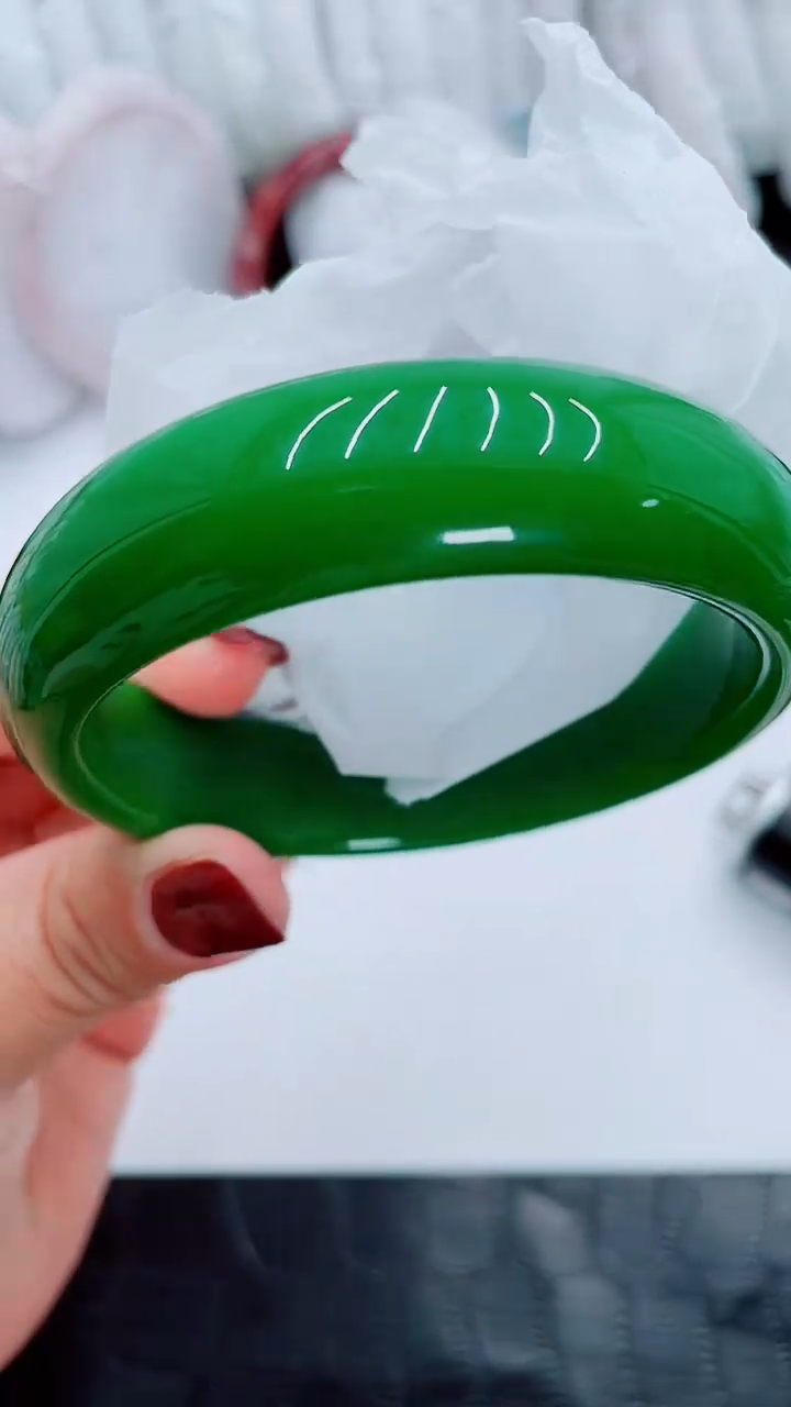 【闪购商品】石英质玉手镯未镶嵌S138-58-59