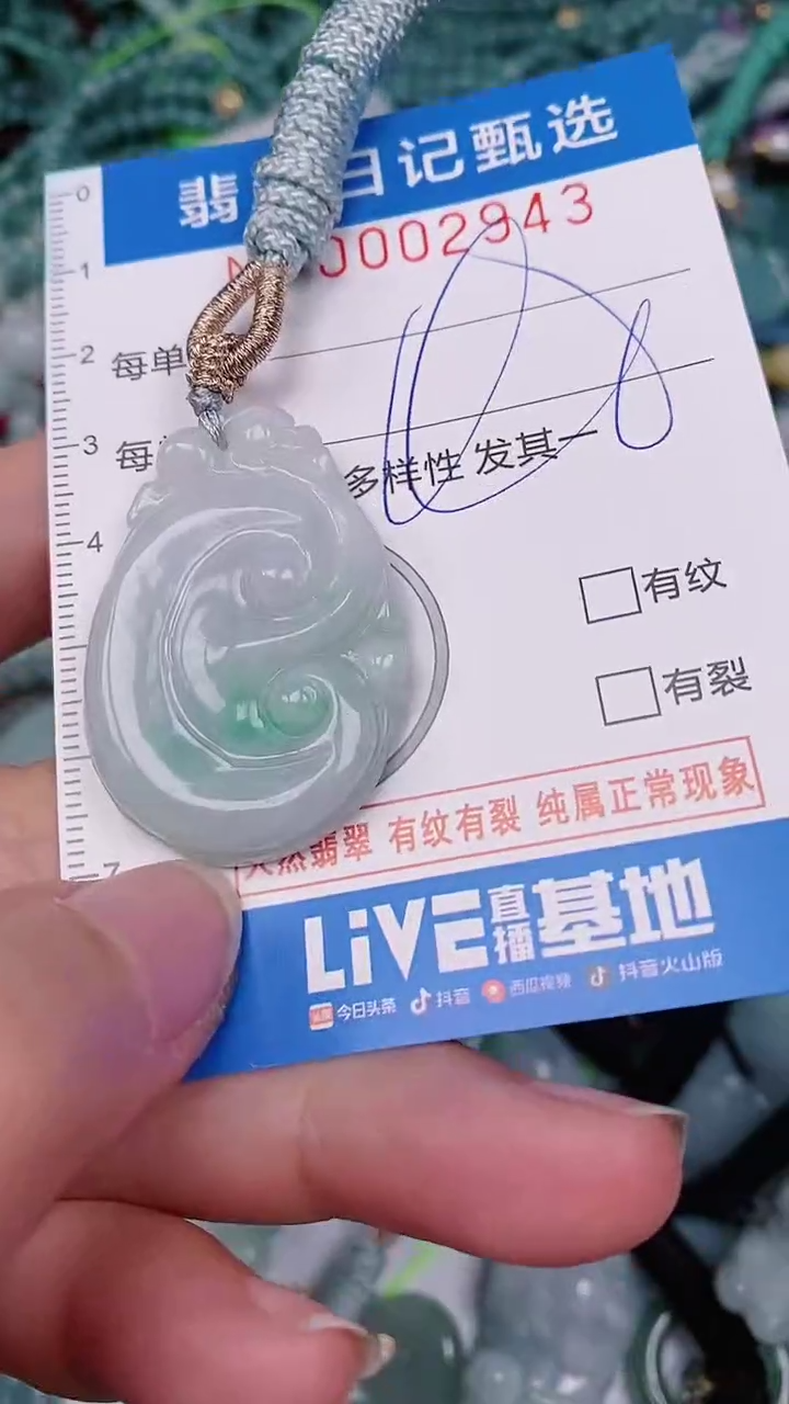 【闪购商品】翡翠颈饰未镶嵌00002943