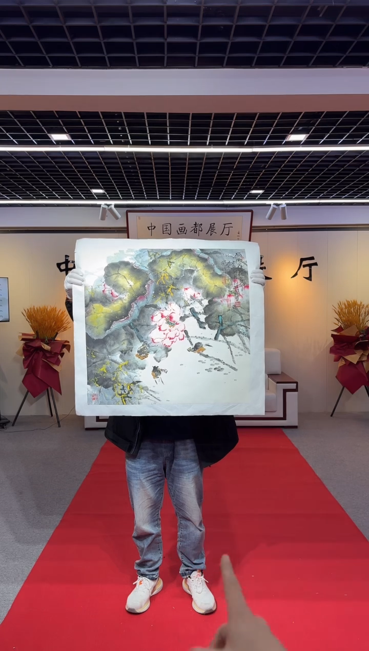 国画孙桂国老师国画作品，带合影证书20-1