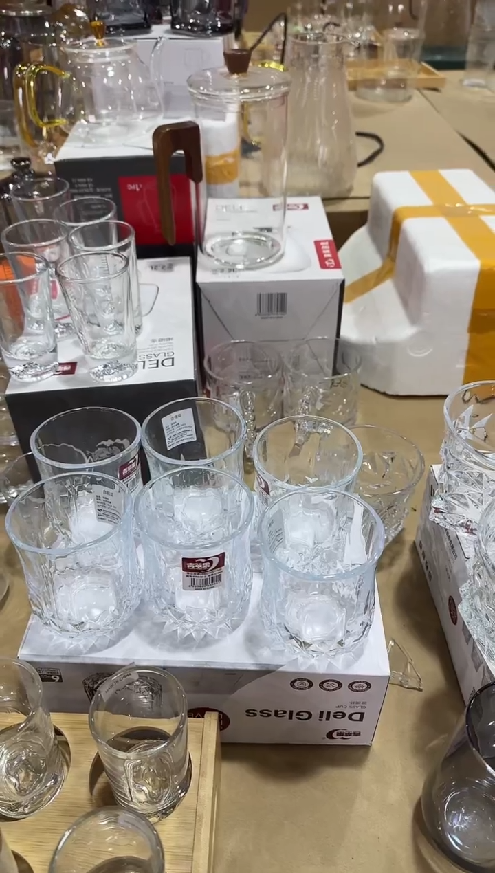 【闪购商品】水晶玻璃无盖款青苹果闪购价*6