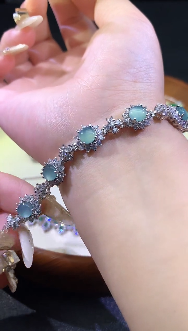 【闪购商品】翡翠手链未镶嵌14-手链