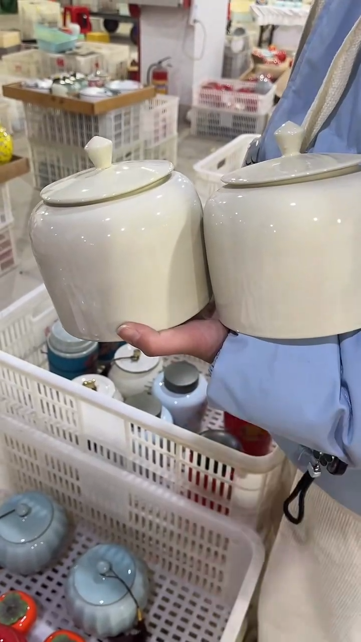 【闪购商品】其他陶瓷茶叶罐储物密封罐家用绿茶红茶普洱龙井