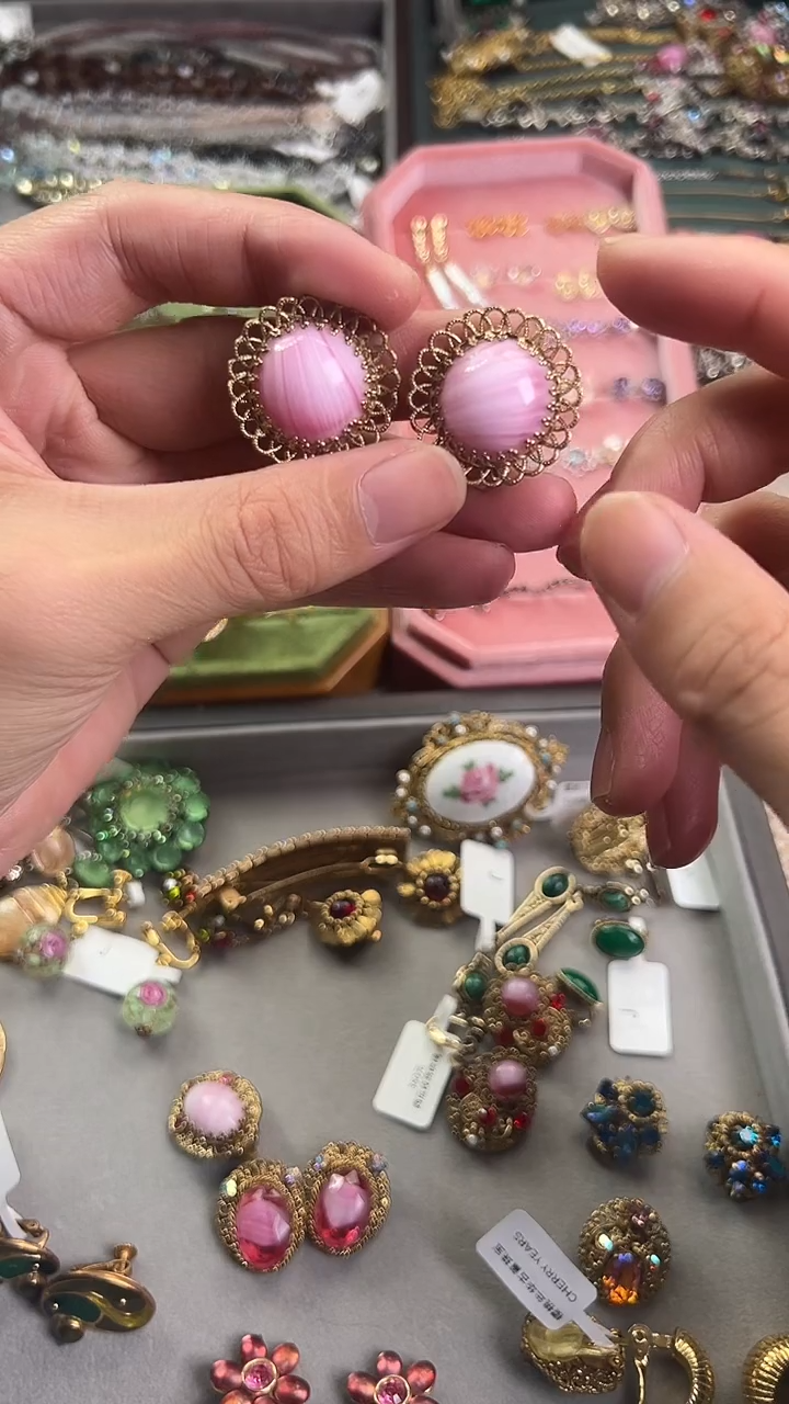 纯铜合金琉璃西德耳夹