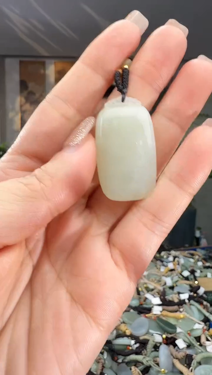 颈饰未镶嵌和田玉拍一发一多样性发货