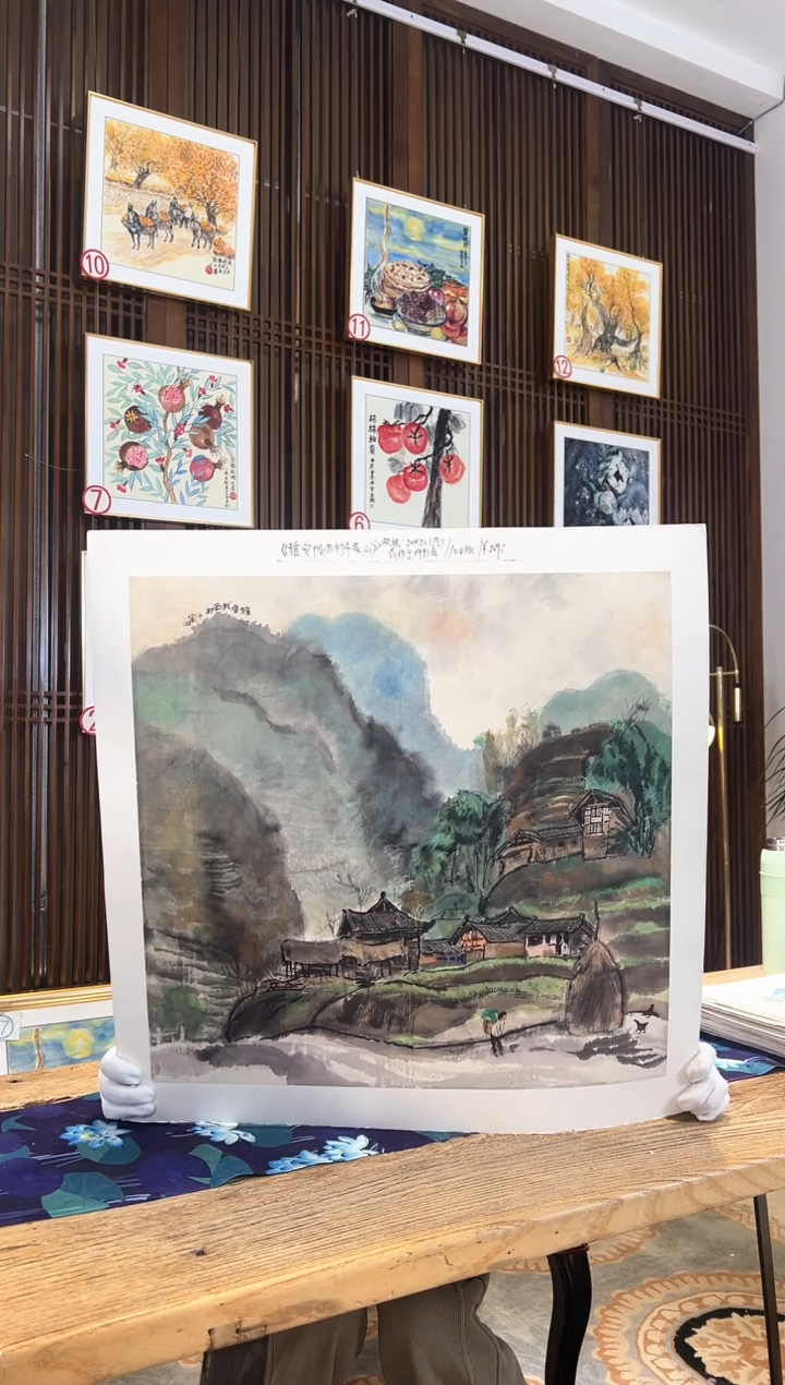 版画耿玉琨名章限量版画S