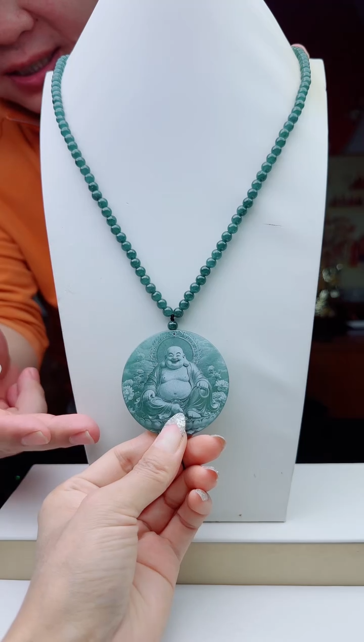 颈饰未镶嵌翡翠多样性发其一