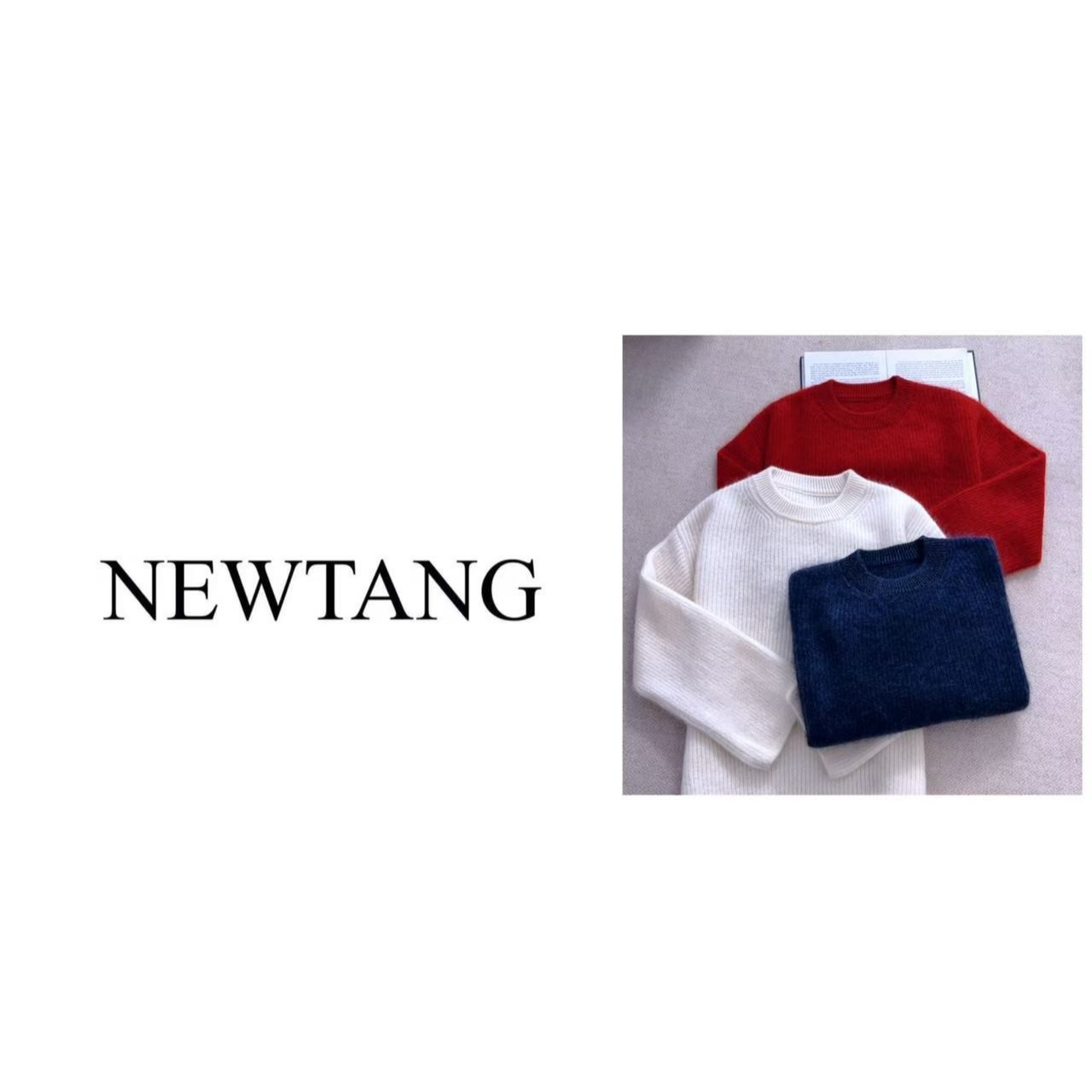 【风眠】1241 100%羊毛圆领毛衣女高级感长袖软糯针织上衣