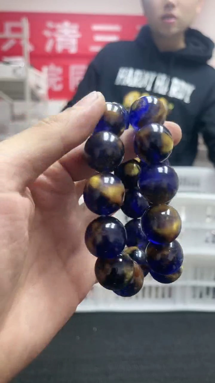 【闪购商品】硅化珊瑚手链未镶嵌精美手串114