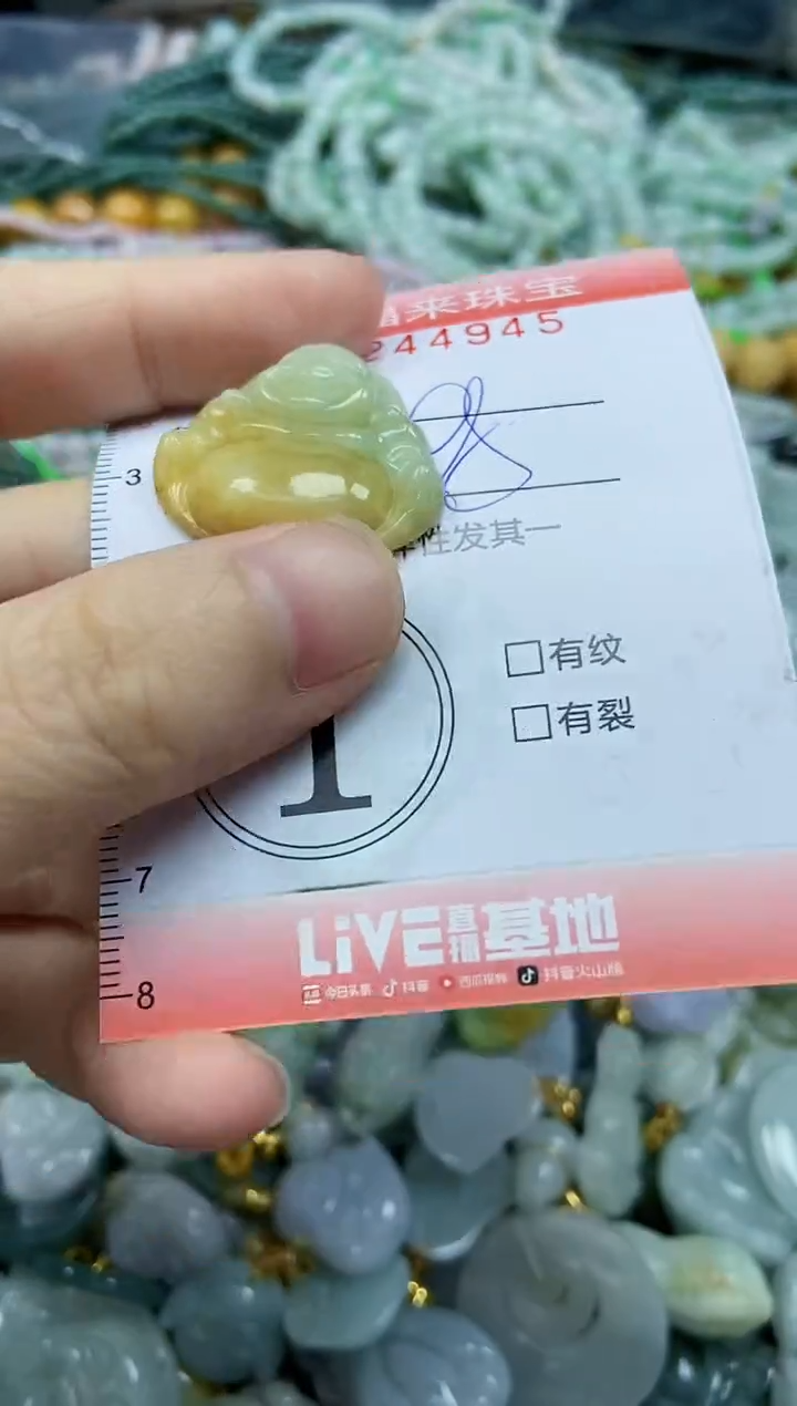 未镶嵌挂件翡翠闪购0244945