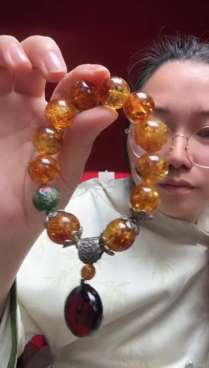 【闪购商品】琥珀珠宝奇石未镶嵌 16mm