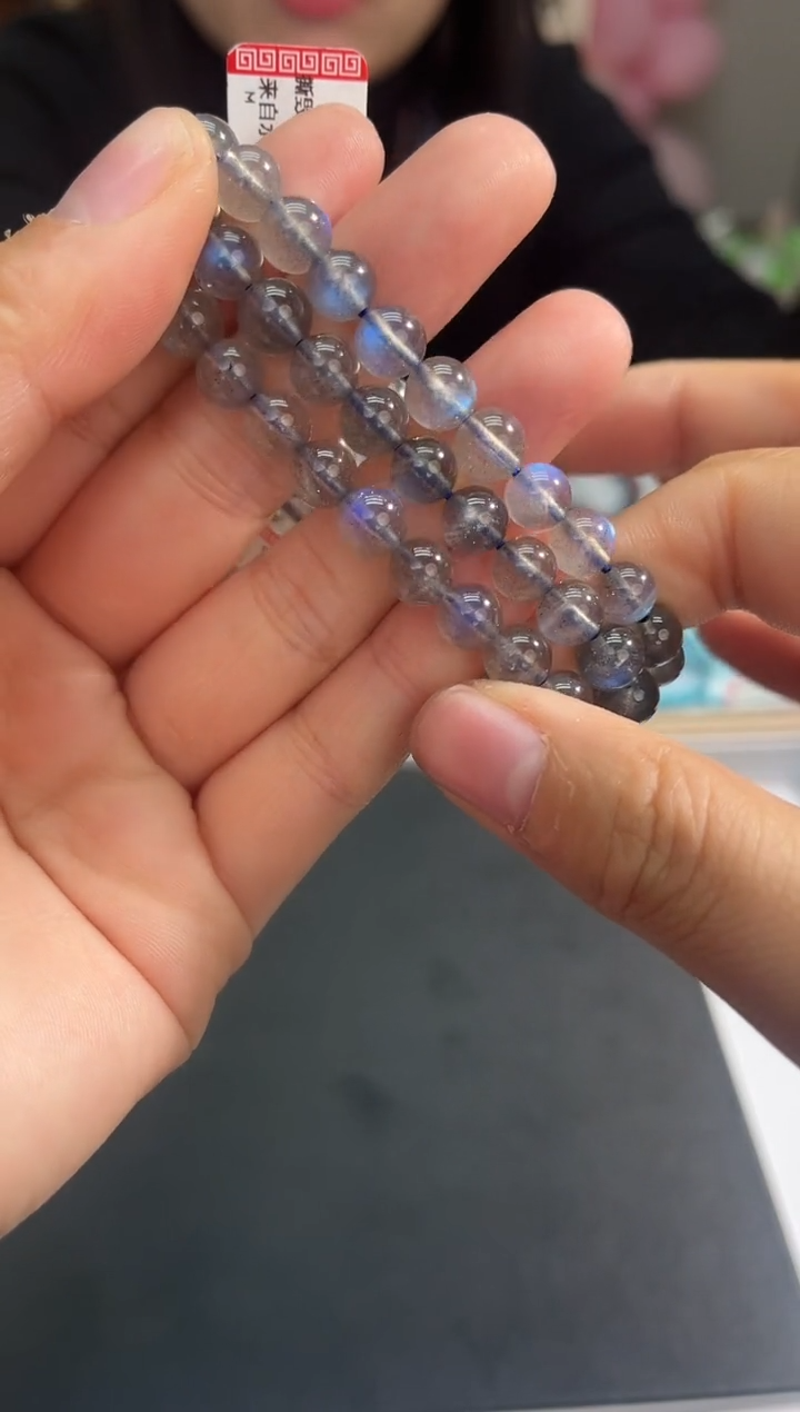 【闪购商品】拉长石手链未镶嵌262多样性发其一