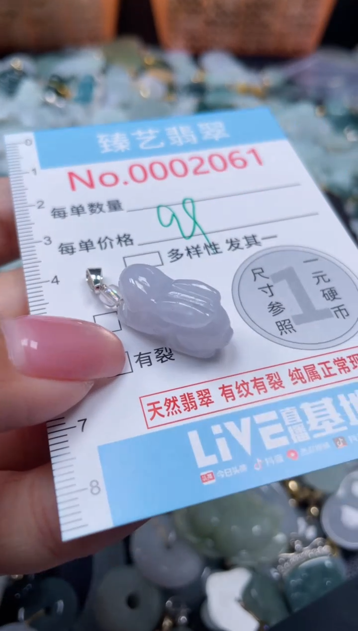 颈饰未镶嵌翡翠2061