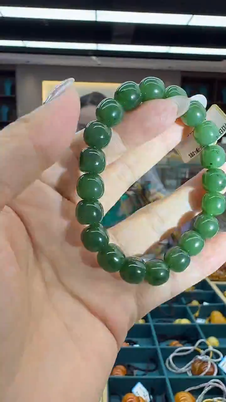 未镶嵌手链和田玉252秒拍号 假一罚三 