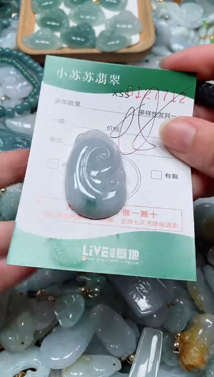 【闪购商品】翡翠颈饰未镶嵌闪购商品0127712