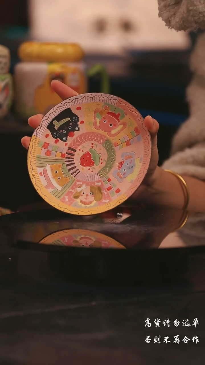 陶瓷景德镇可爱设计师款陶瓷 