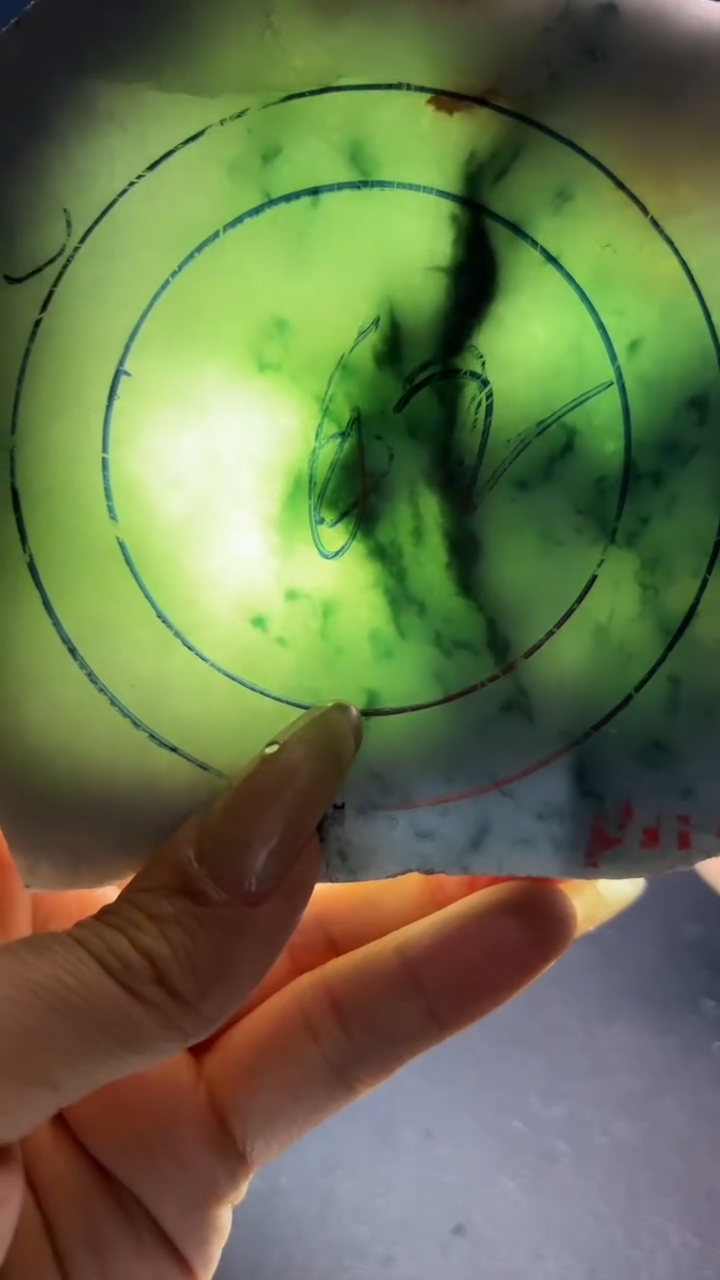 未镶嵌手镯定制翡翠听*者翡翠