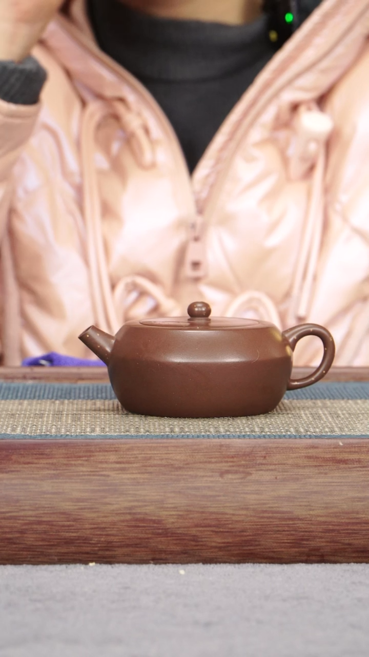 【闪购商品】紫砂茶壶老紫泥铺砂巨轮