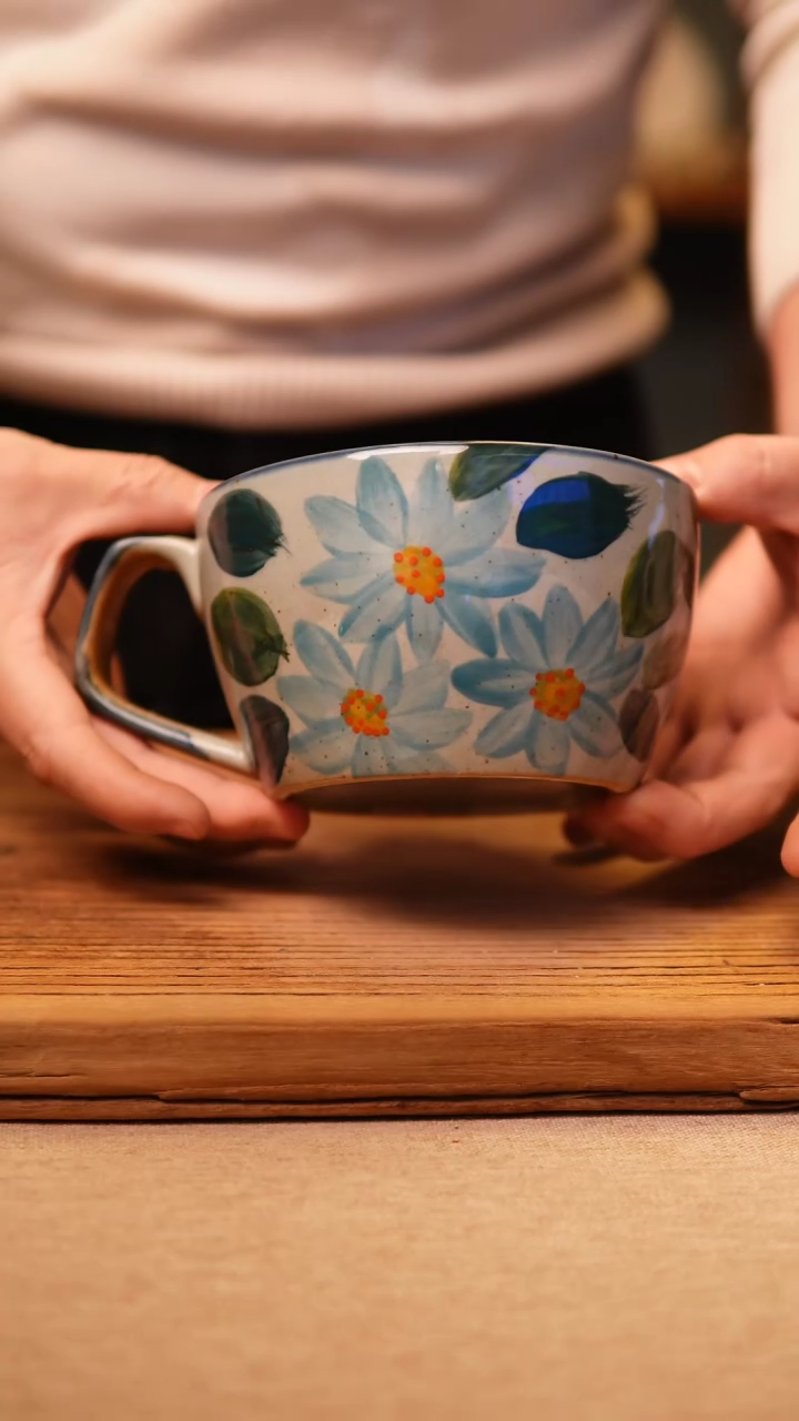 【闪购商品】@@陶园瓷舍@@纯手工手绘@高温釉下彩