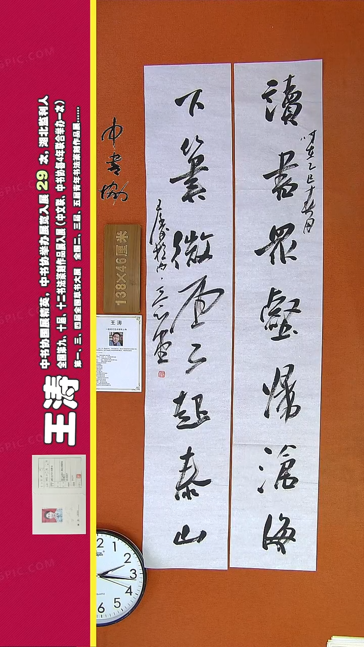 【闪购商品】书法350王涛书法作品