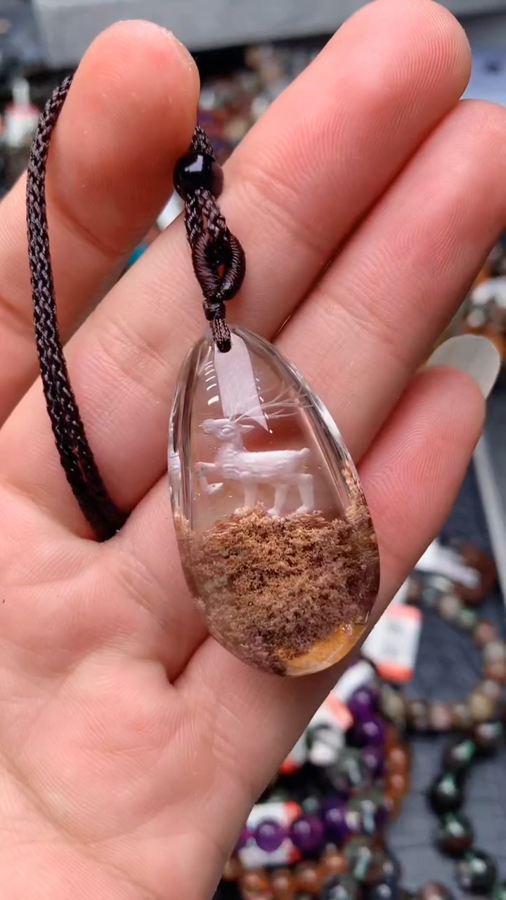 【闪购商品】水晶颈饰未镶嵌天然247