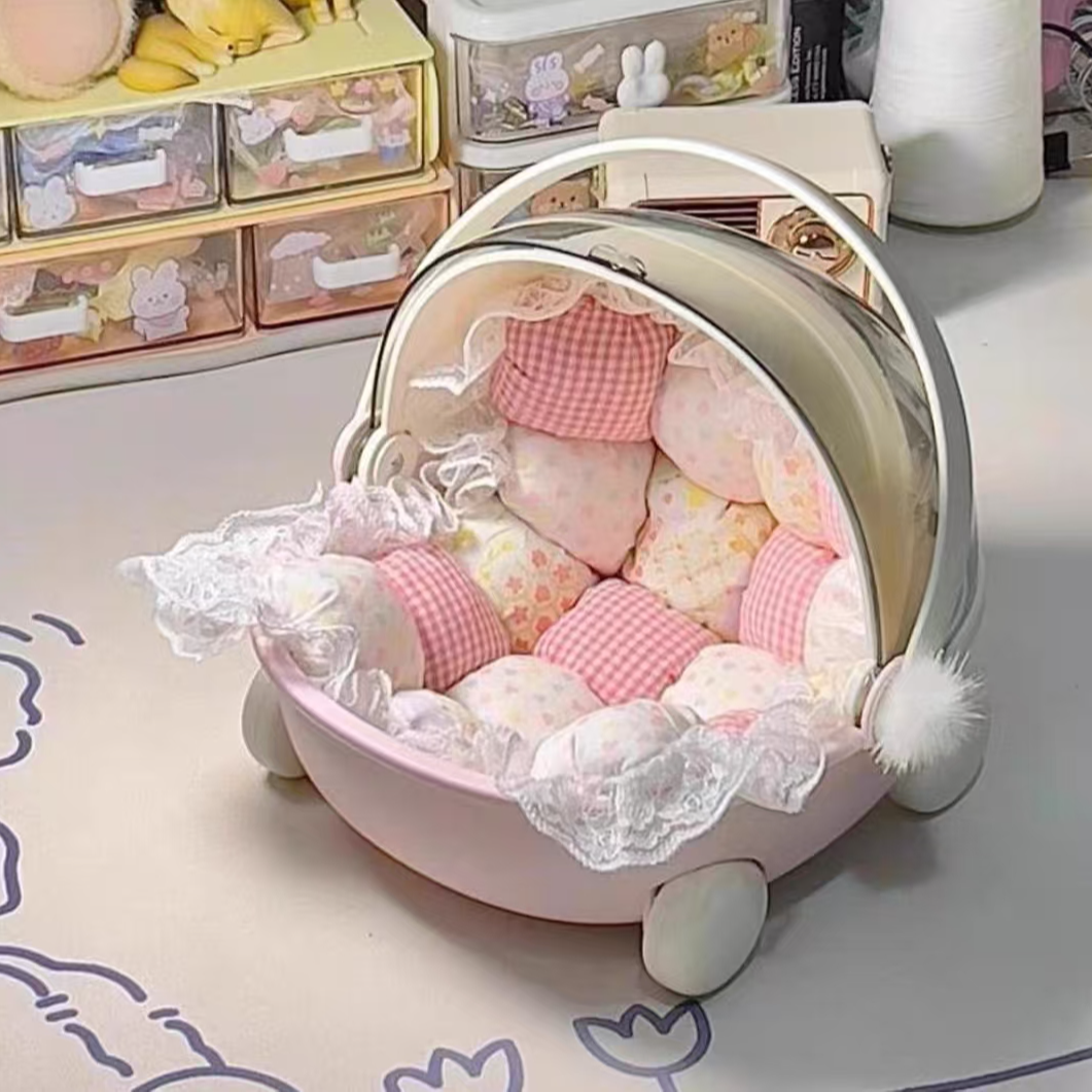 四季通用小兔子豚鼠外出笼便携透气可手提当作睡觉小窝