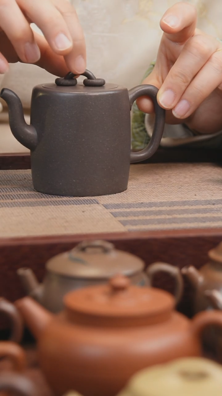 【闪购商品】紫砂茶壶双圈原矿紫砂