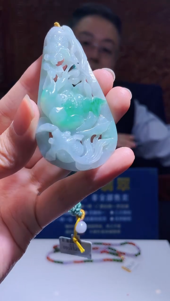 【闪购商品】翡翠颈饰未镶嵌M-@@KJZC012456