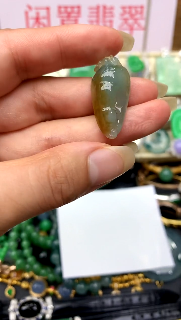 颈饰未镶嵌翡翠48-中国好珍宝