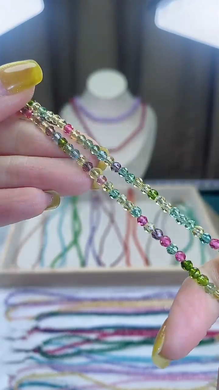 【闪购商品】尖晶石项链14K金镶嵌诗宁甄选珠宝SYZB07