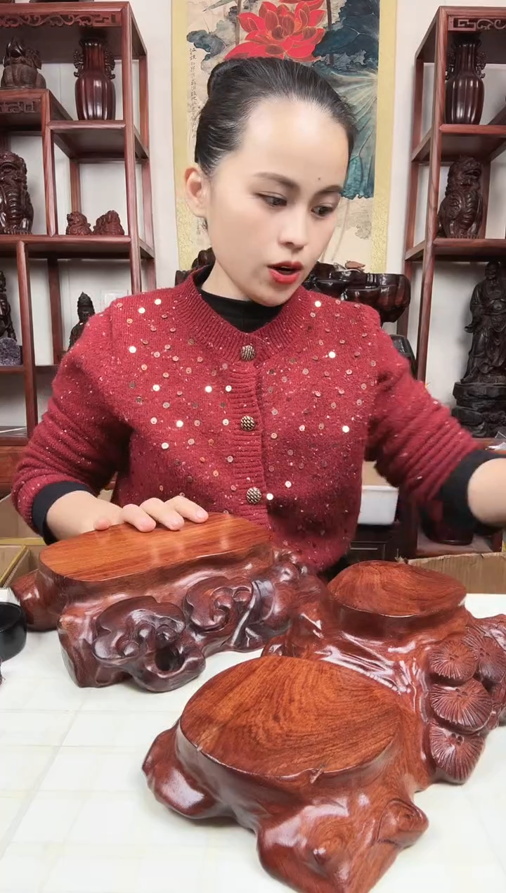 木兰***石臻宝工艺随行底座