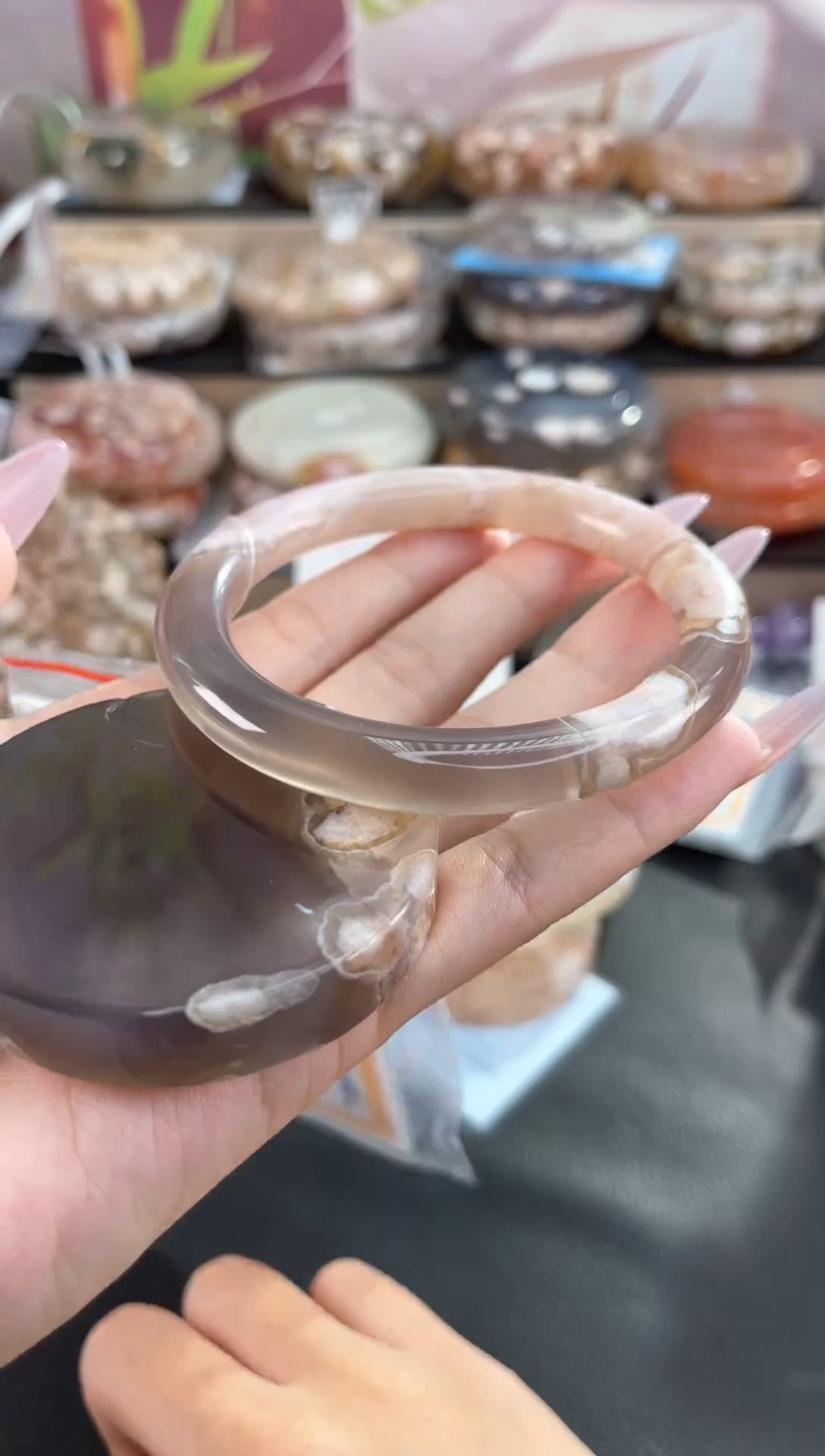 未镶嵌手镯石英质玉61